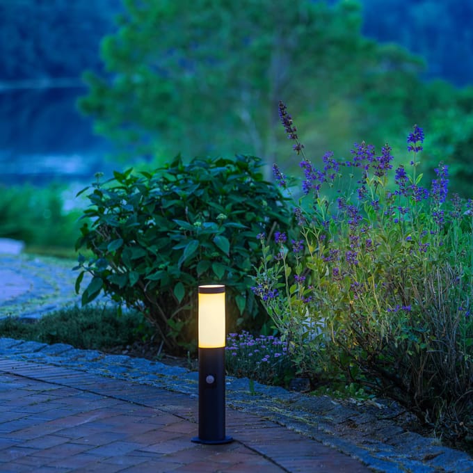 Brilliant Dody - Buiten lamp - LED 1x 10W - Dody - Bewegingssensor - Zwart