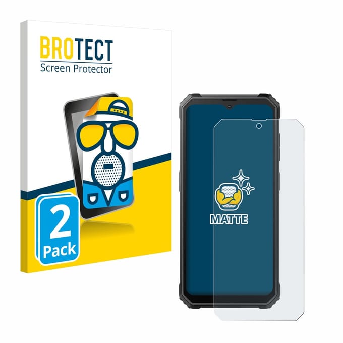 BROTECT - Screenprotector voor Blackview BV4800 SE - Folie Beschermfolie matte 2 Stuks