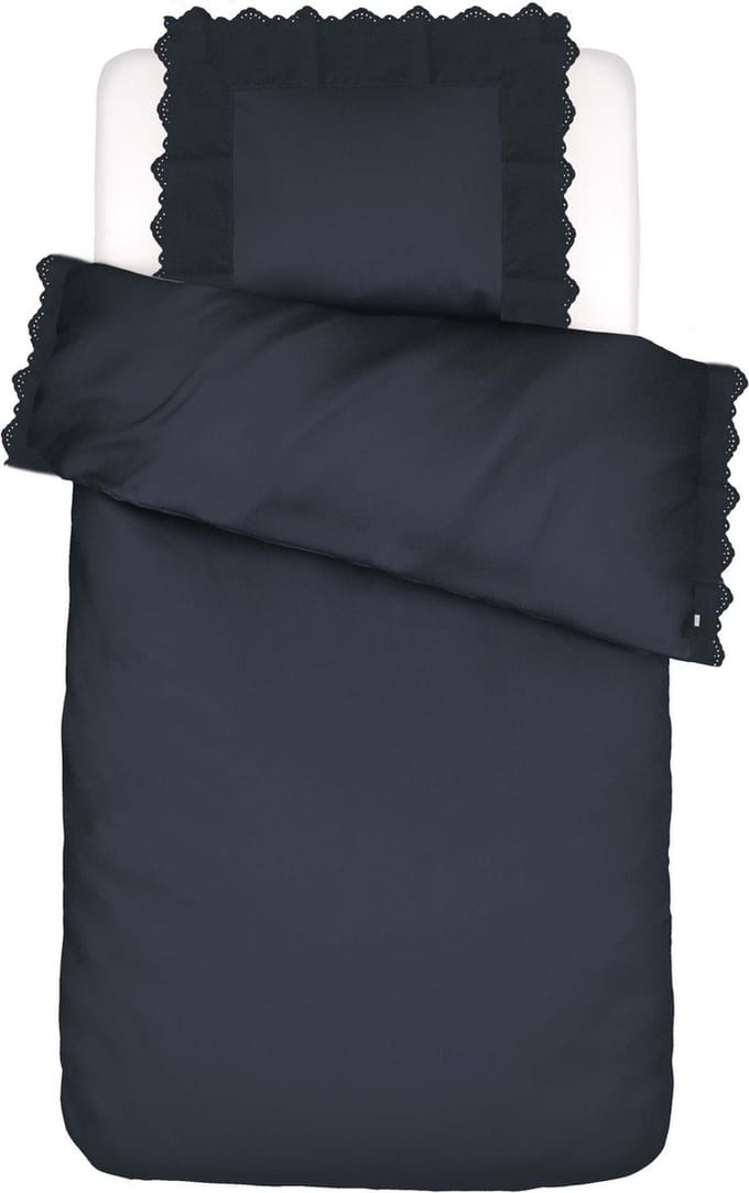 Essenza Maen Dekbedovertrek Katoen Nightblue - Eenpersoons – 140x200/220 cm