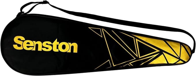 Premium Badminton Rackettas - Lichtgewicht Beschermtas met Verstelbare Riem en Ritssluiting