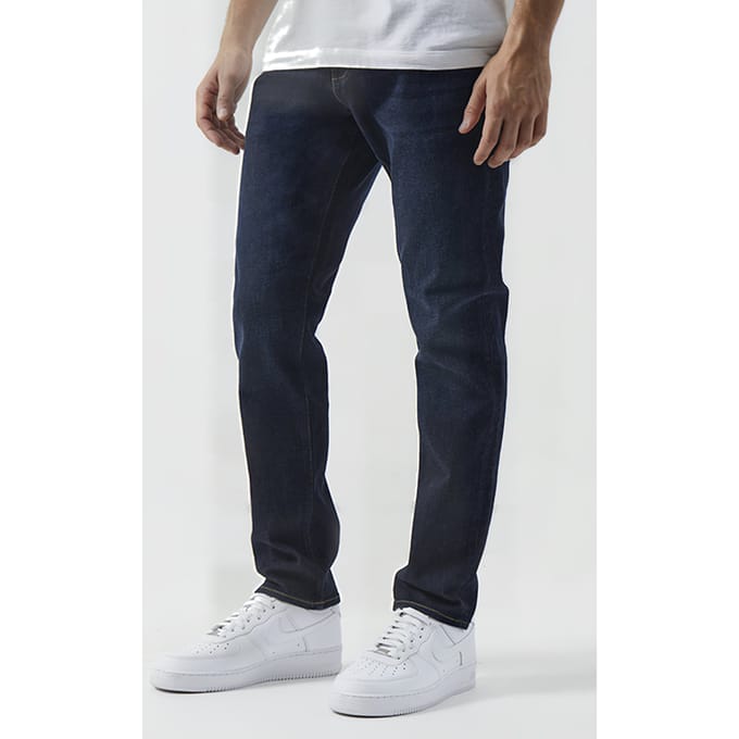 French Connection Slim Fit Stretch Jeans Indigo Reg Maat: W28 | Slim Jeans Outlet | Heren | Blauw