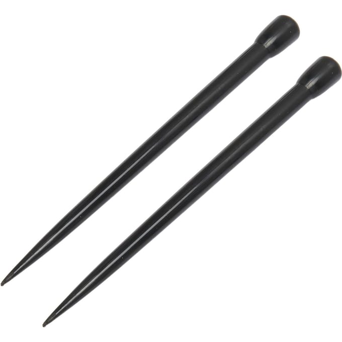 2 stuks Dreadlock Interlocking Tool DIY Ergonomische Handgreep Lichtgewicht Haarstokjes Haarflechten Tools voor Kapsels black