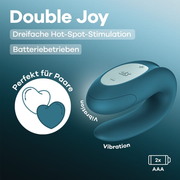 Satisfyer 'Double Joy', 9,4 cm