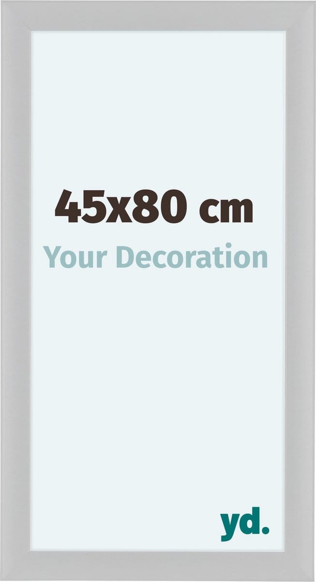 Your Decoration - Fotolijst 45x80 cm - MDF - Wit Hoogglans - Como