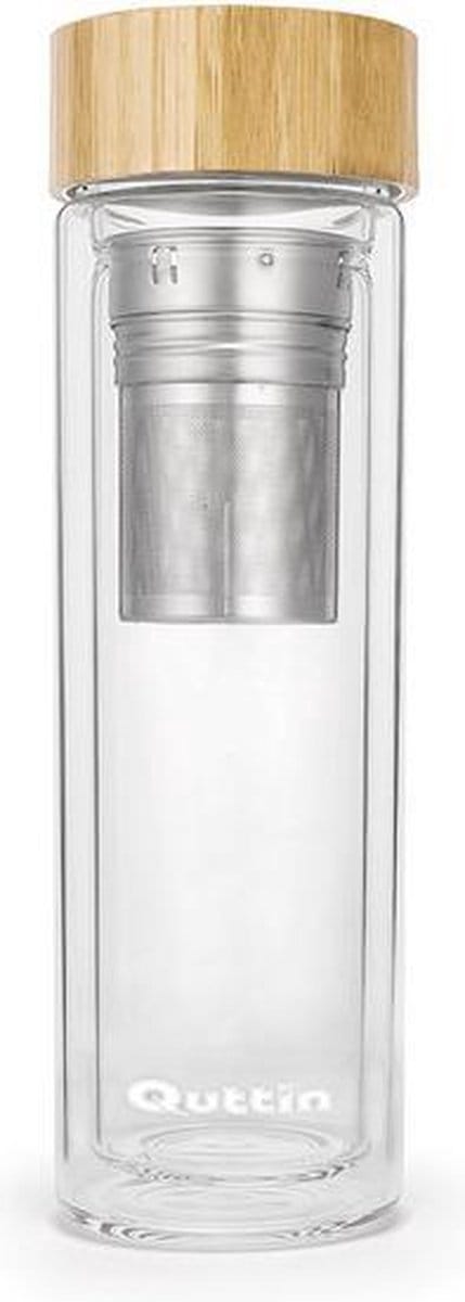 Fles Quttin Infusion Set Borosilicaatglas (300 ml)