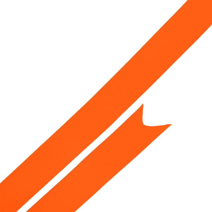 Haarlint Oranje (2x1M)
