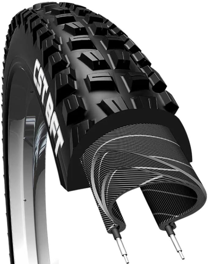 Cst Bft C1752 20´´ X 4.00 Stijve Mtb-band Zwart 20´´ x 4.00