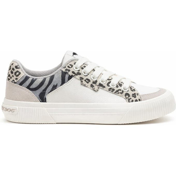 Rocket Dog Cheery Blocked Sportieve Dames Casual Sneakers Grijs Multi
