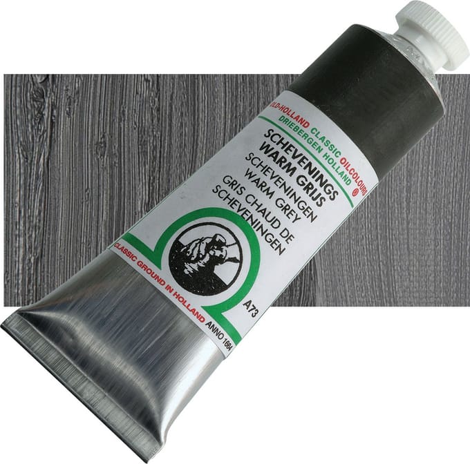Oil paint Old Holland 40ml – 073 Scheveningen Warm Grey