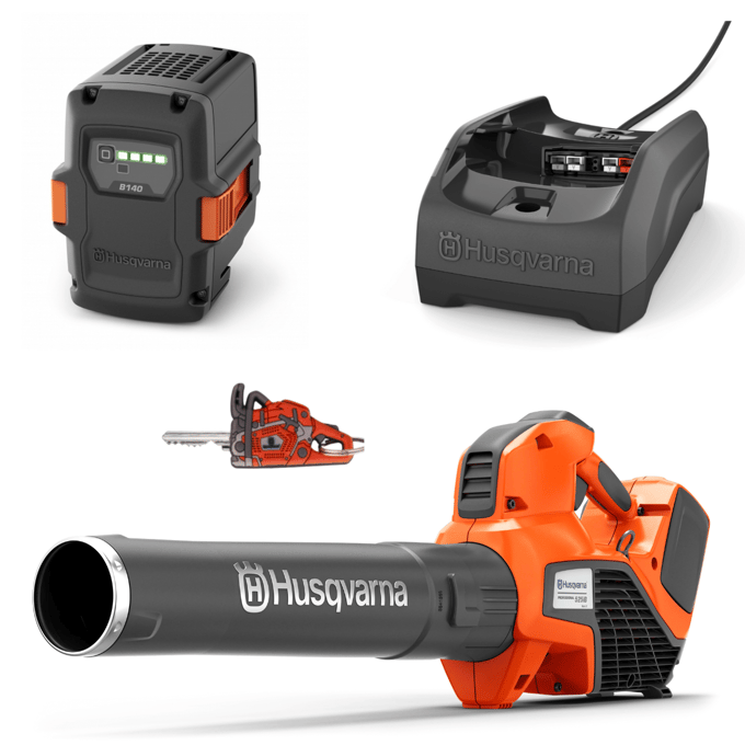 Husqvarna 525ib accubladblazer actie set