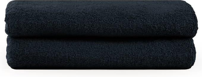 Blumtal Terry Handdoeken Set - 2 x Handdoek - 50 x 100 cm - Donkerblauw