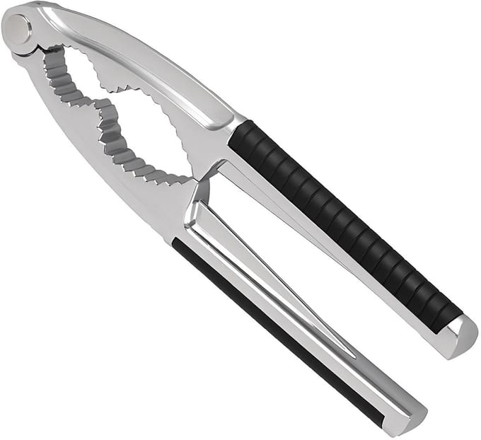 Dailygoods - Notenkraker van zinklegering voor walnoten en hazelnoten