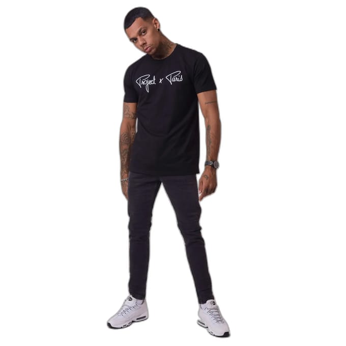 T-shirt Project X Paris Logo basic broderie