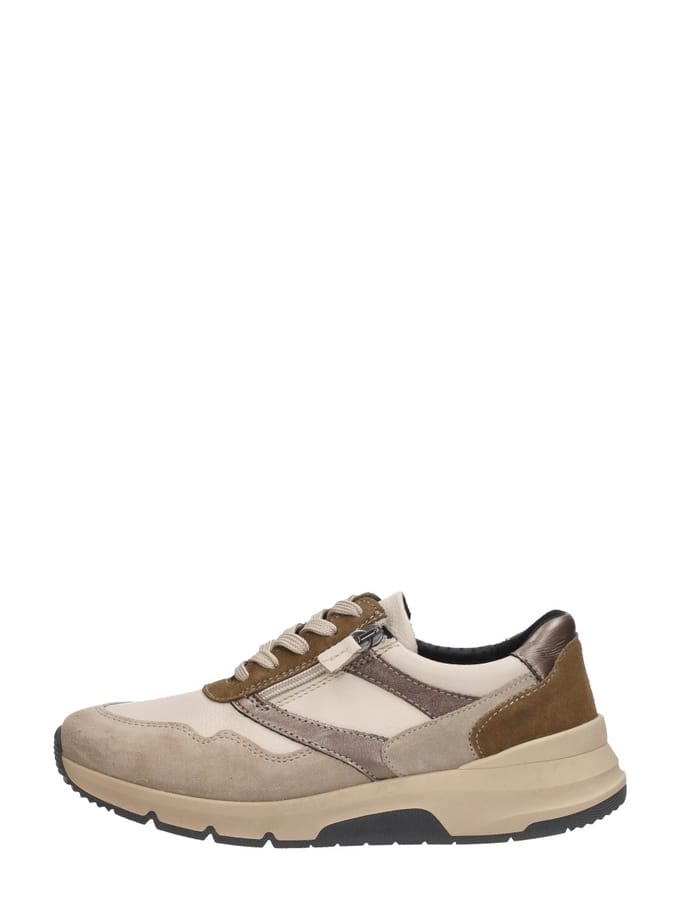 SUB55 Comfort Collection Jasmin 07 Veterschoenen Laag - beige - Maat 42