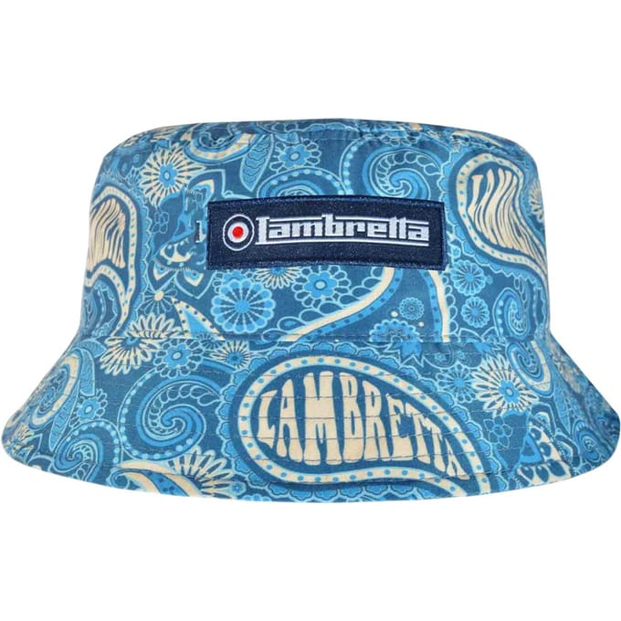 Lambretta Paisley emmerhoed (Donkerblauw)