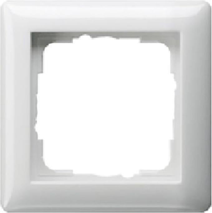 GIRA ST55 afdekraam - Enkelvoudig - Inbouw - Wit