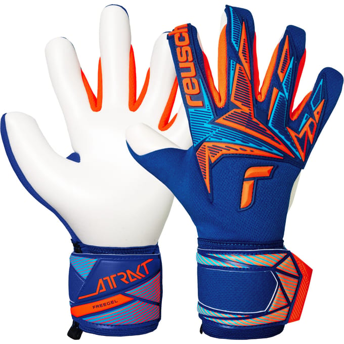 Reusch Attrakt Freegel Advance Sharp Blue - Keepershandschoenen - Maat 8