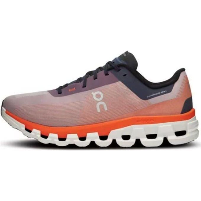 On Running Cloudflow 4 Quartz Flame Heren Sneakers 3MD30102312 40.5 gray