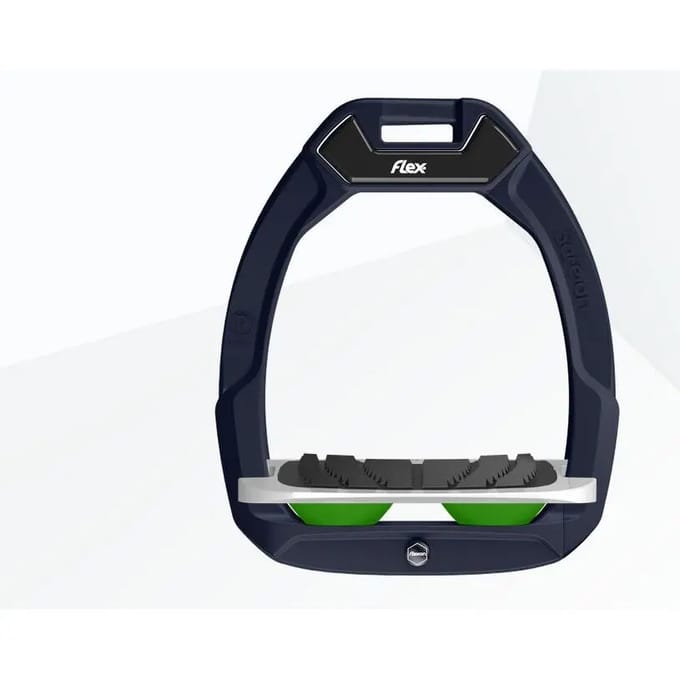 Veiligheidstrappers Paardrijden Incline Grip Rood/Grijs/Groen Flex-On Safe-On