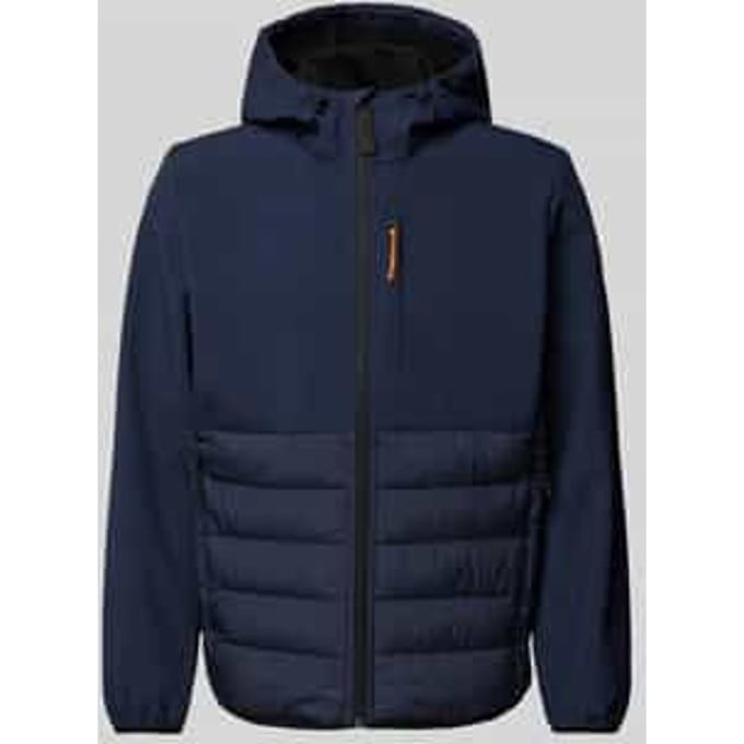 Regular fit functioneel jack met labelstitching