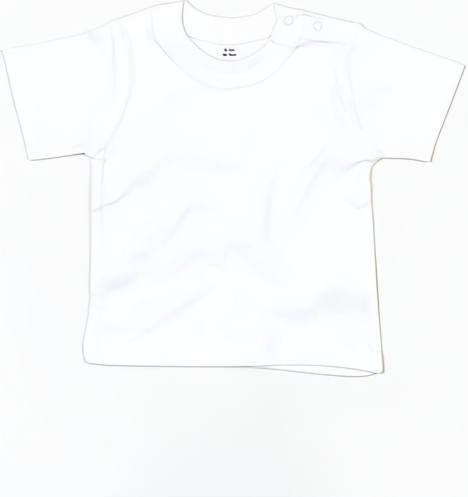 Babybugz Baby T BZ02 - White - 2-3 Jaar