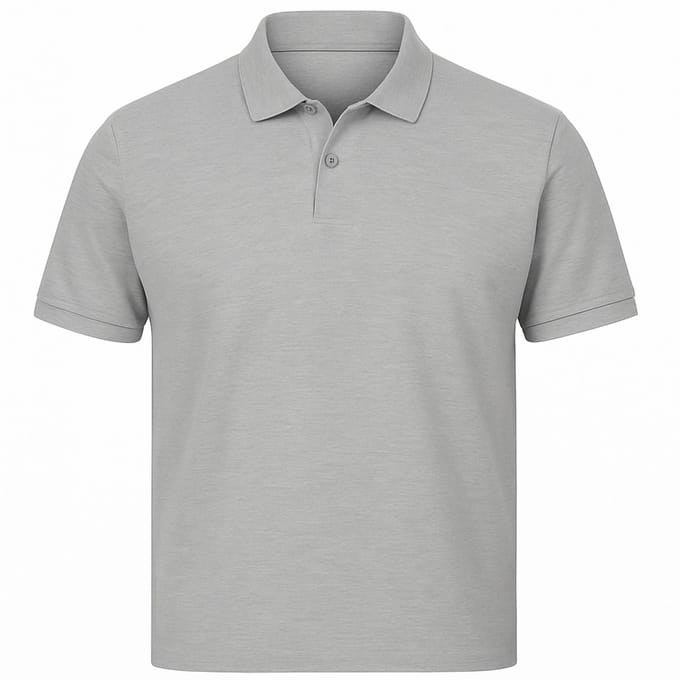 Golf Polo Grey - Maat S - The Online Golfclub