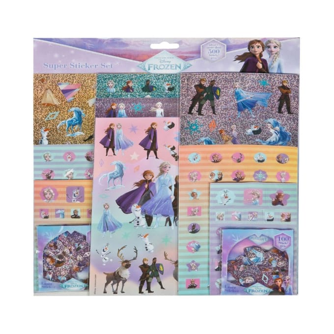 Frozen sticker set - 500 stuks