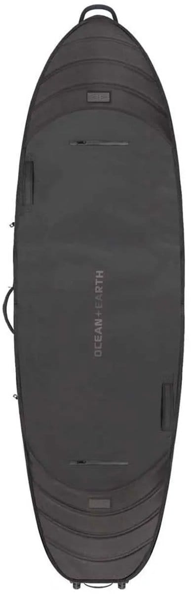 Ocean & Earth Triple Wheel Apex Fish Shortboard 6´4´´ Surfboardhoes Zwart