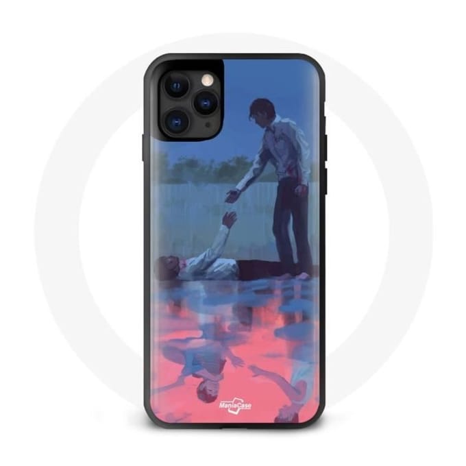 Coque de téléphone - Maniacase - Iphone 13 - Design Squid Game - Souple - Mixte