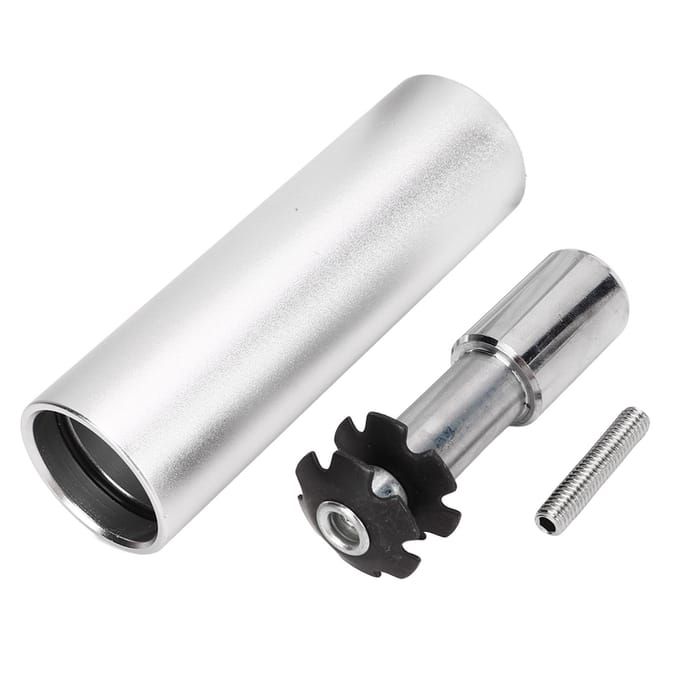 Racefiets Voorvork Stermoer Plaatsen Installer Stalen Balhoofd Stermoer Installatiegereedschap met Huls en Schroef white