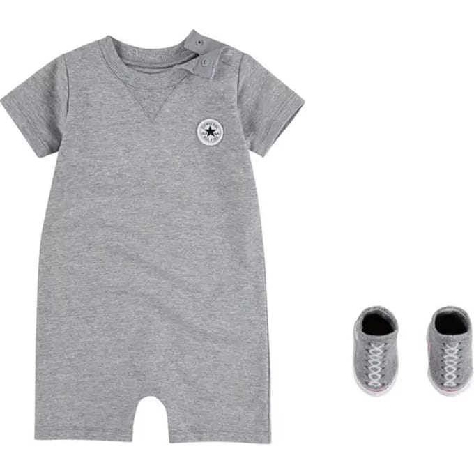 Romper en sokken voor babymeisjes Converse Lil Chuck