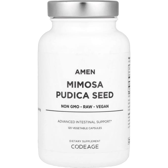 Amen, Graines de Mimosa Pudica, 450 mg, 120 Capsules Végétales