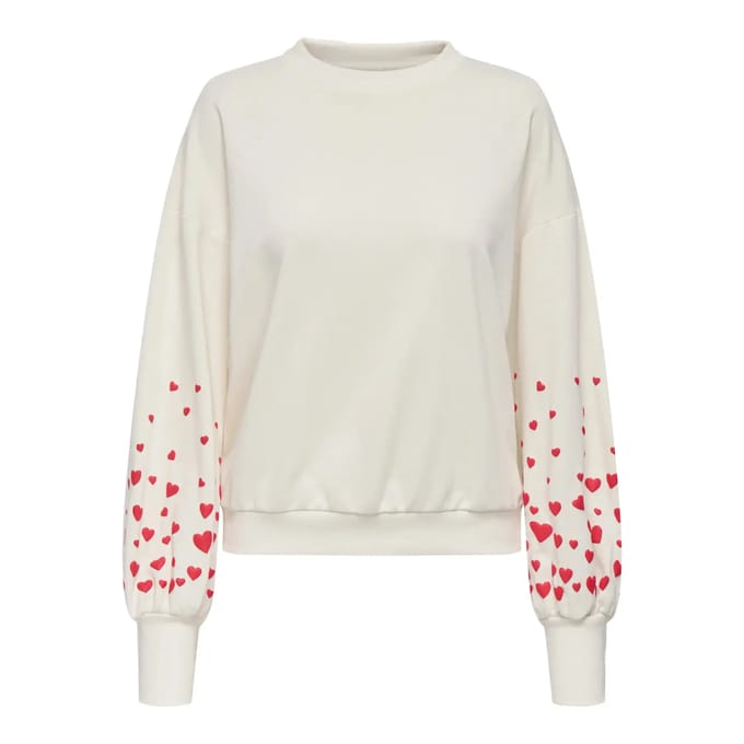 ONLY - ONLBROOKE L/S O-NECK FLOWER SWT NOOS - Dames - Sweaters