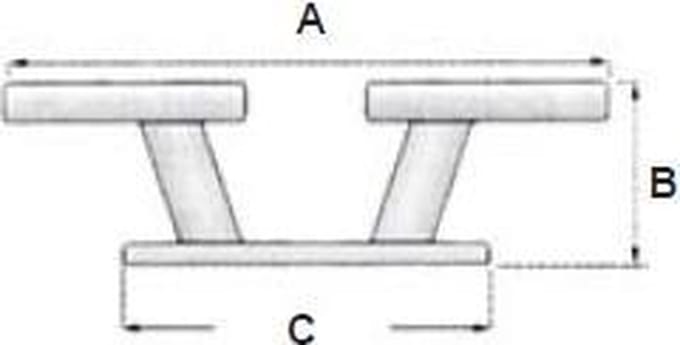 Kikker RVS (240x90x200mm) (GS70086)