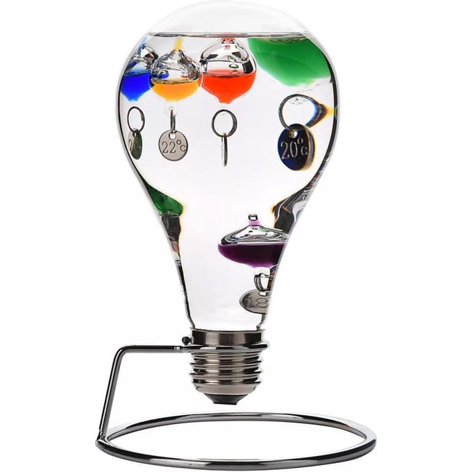 William Widdop Bol Galileo Thermometer One Size zwart