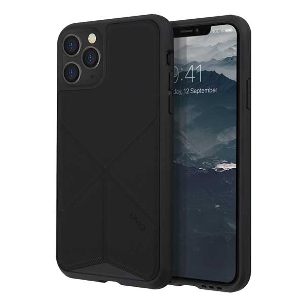 UNIQ Transforma Back Cover hoesje voor Apple iPhone 11 Pro - Zwart