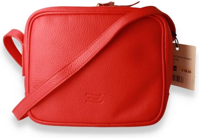 Crinkles Dames Handtas Cupido | Rood | Maat: One Size