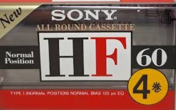 Sony HF 60 Audio Cassette 4-pack