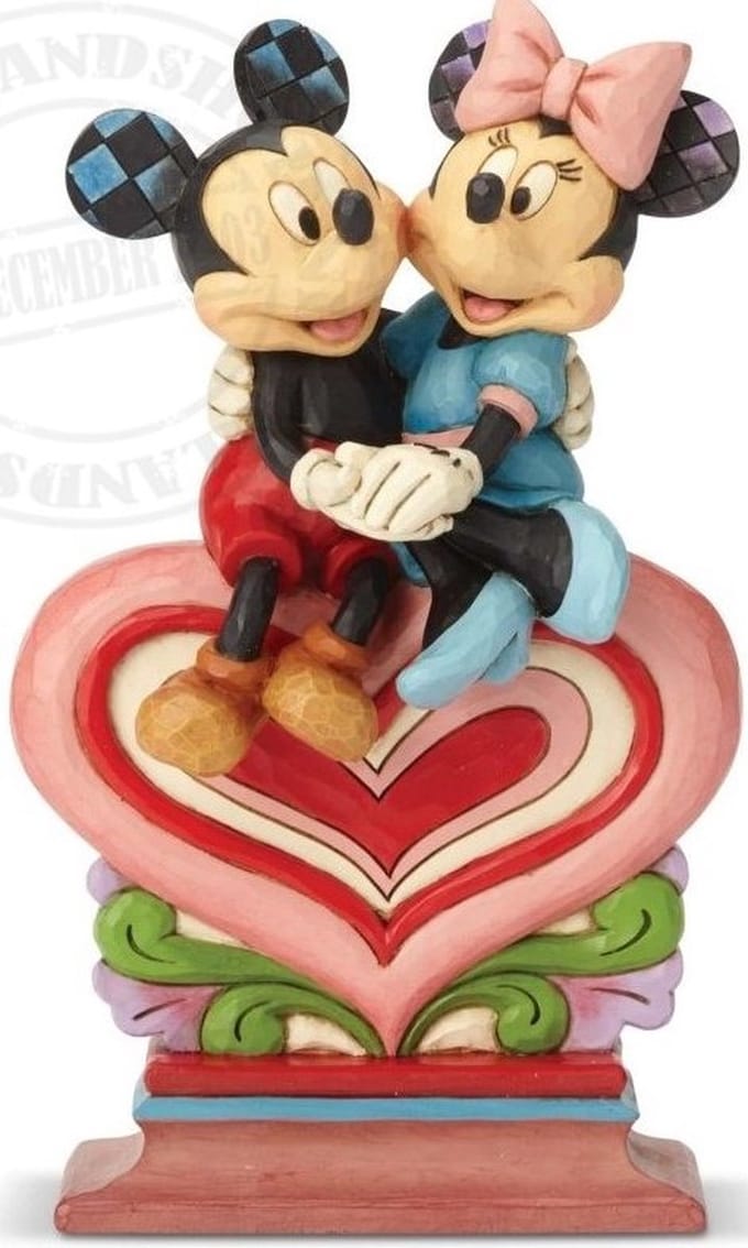 Disney Traditions Beeldje Heart to Heart 22 cm