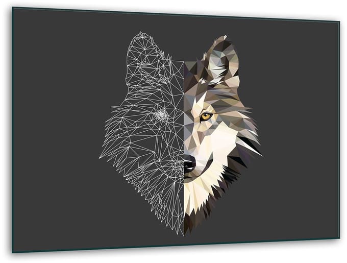 TMK ArtDeko - Snijplank - 40x30cm - Hittebestendig - Glas - Antislip