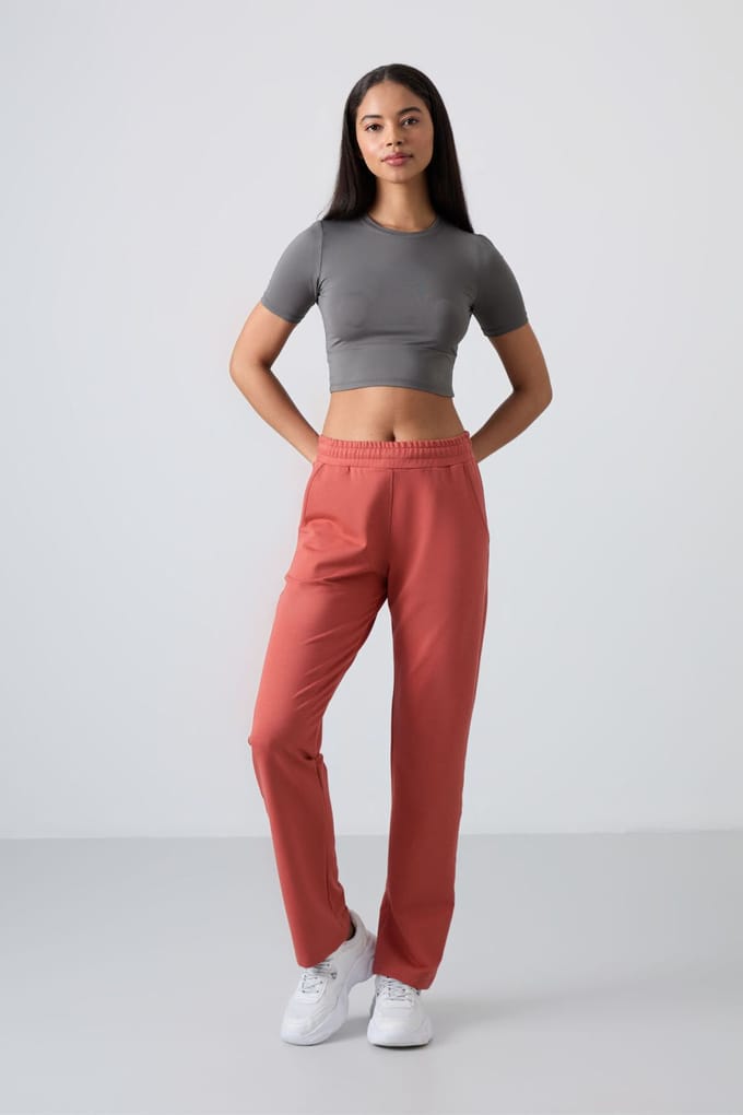 Dames Rechtemodel Fleece Sweatpants