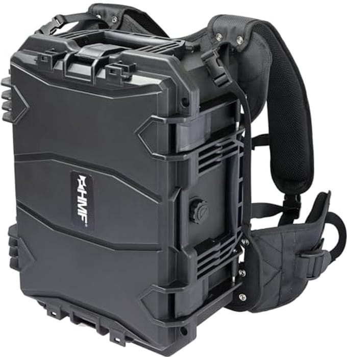 Grote Outdoor Camera Rugzak met Rasterschuim - 47,5 x 38 x 22,5 cm