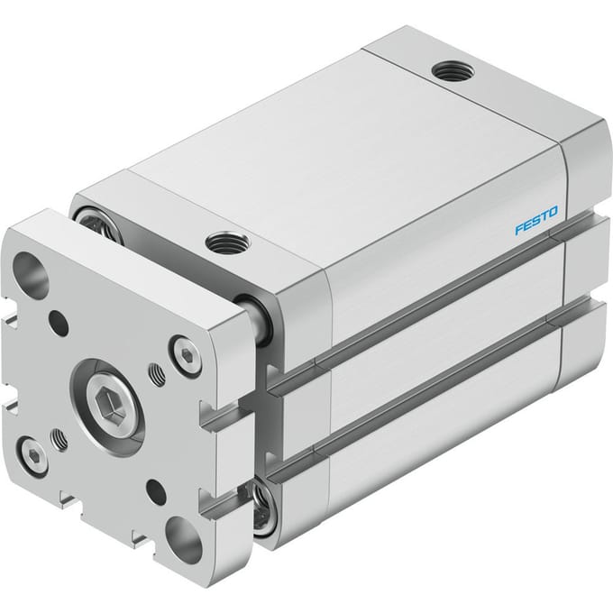 Festo Compacte Cilinder 50mm Boring 60mm Slag ISO 21287 Dubbelwerkend - 554266 - P2DPR