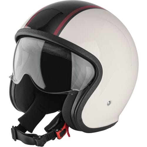 ULTIMATE SPEED Scooter helm maat S (Crème/zwart)