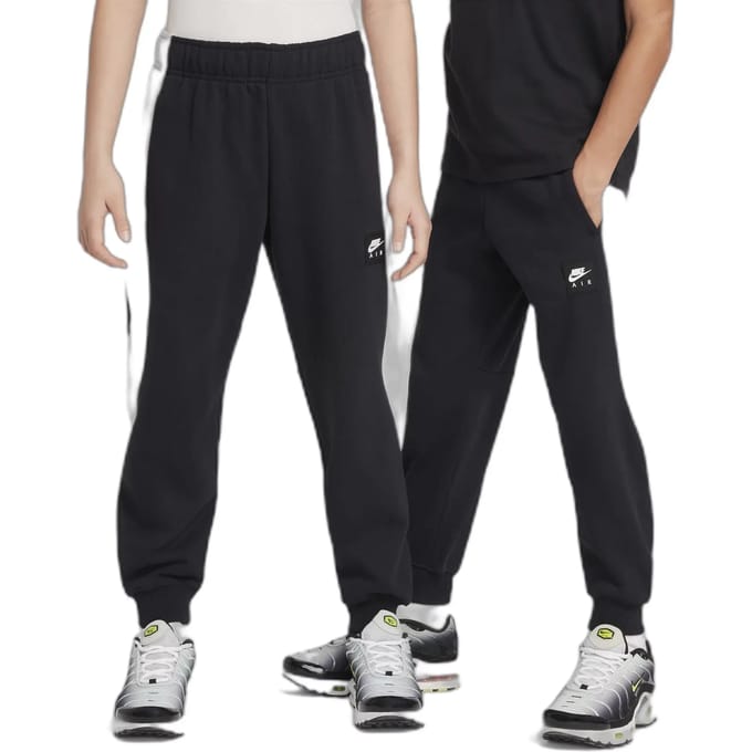 Nike air fleece joggingbroek in de kleur zwart.