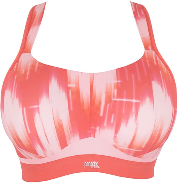 Panache - Boundless Voorgevormde Sport BH - Pink Abstract - 75F