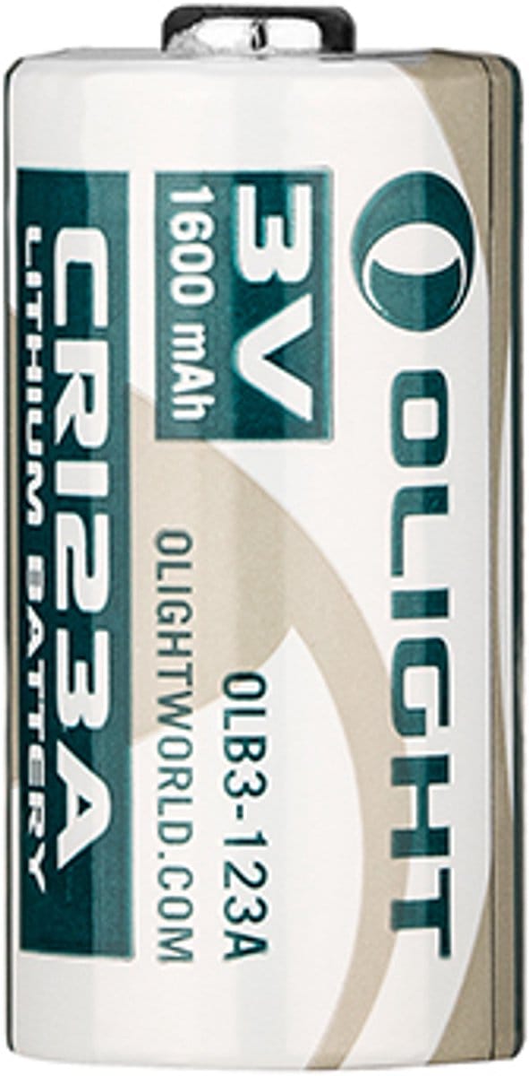 Olight CR123A Lithium battery 3V 1600mAh (OLB3-123A)