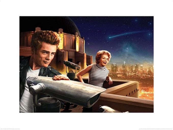 Pyramid Poster - Stargazing J J Brando - 60 X 80 Cm - Multicolor