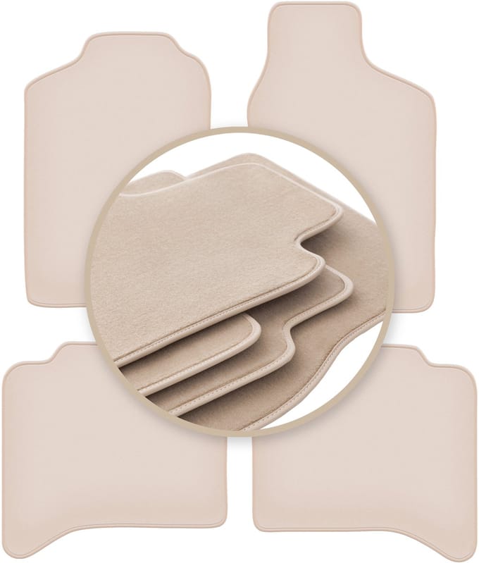 PREMIUM beige matten voor: Opel Frontera B 5-deurs 1998-2006