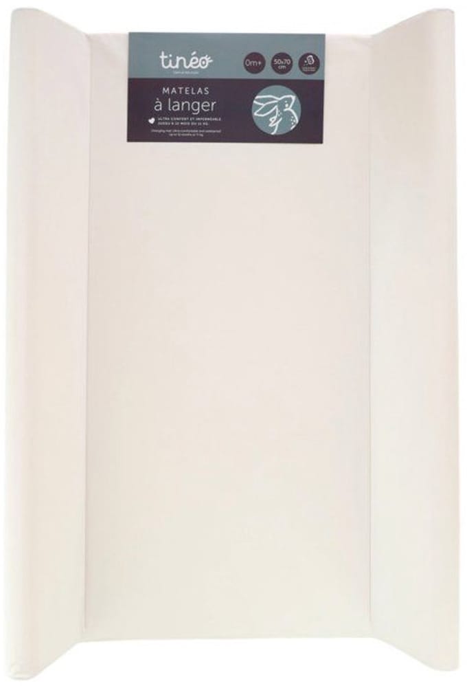 Tineo – Profile – Verschoonmat 50x70 cm – PVC – Verhoogde zijkant